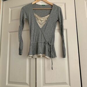 Bella Swan Twilight inspo Y2K long sleeve top